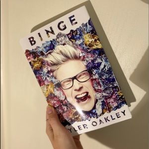 BINGE BY TYLER OAKLY HARDCOVER BOOK